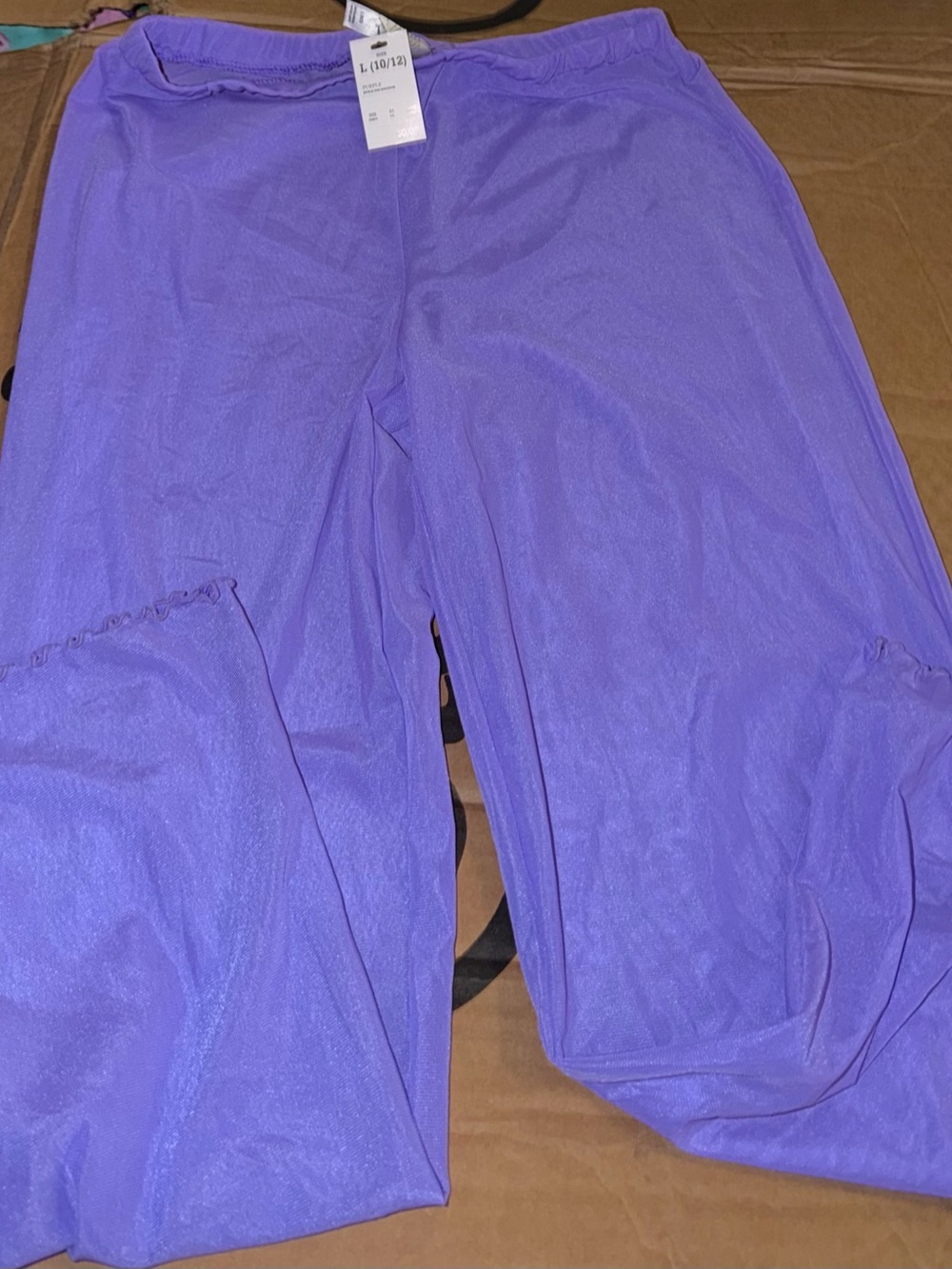 Lavender Purple Swim Cover Pants